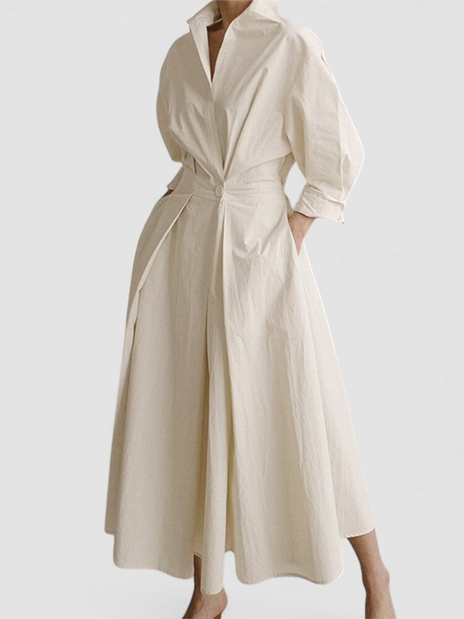 Clemența – Rochie Lungă Fluidă
