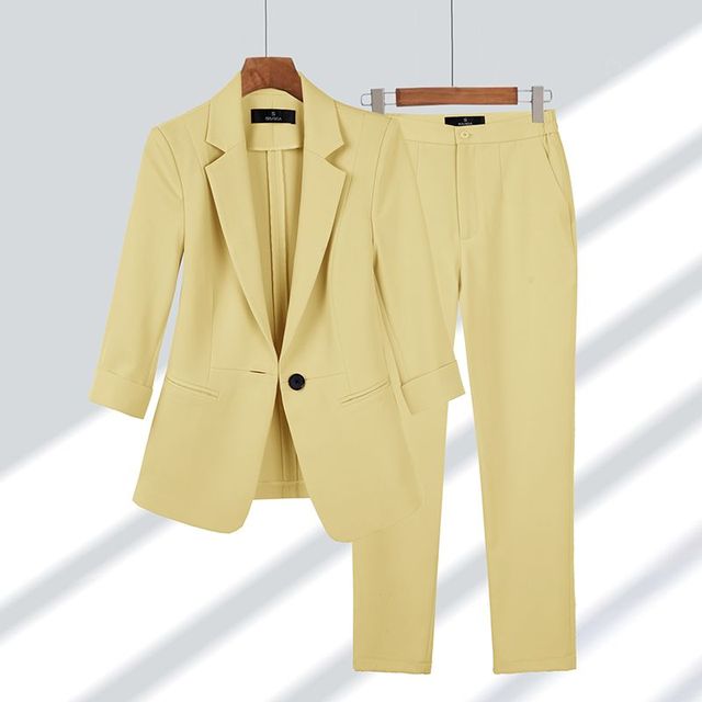Raluca – Set Sacou și Pantaloni Elegant