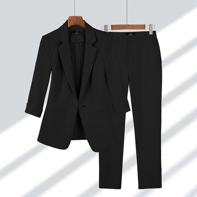 Raluca – Set Sacou și Pantaloni Elegant