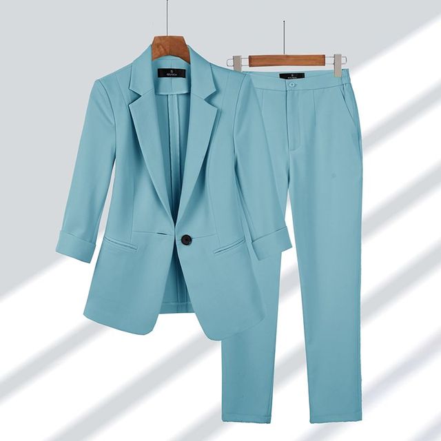 Raluca – Set Sacou și Pantaloni Elegant