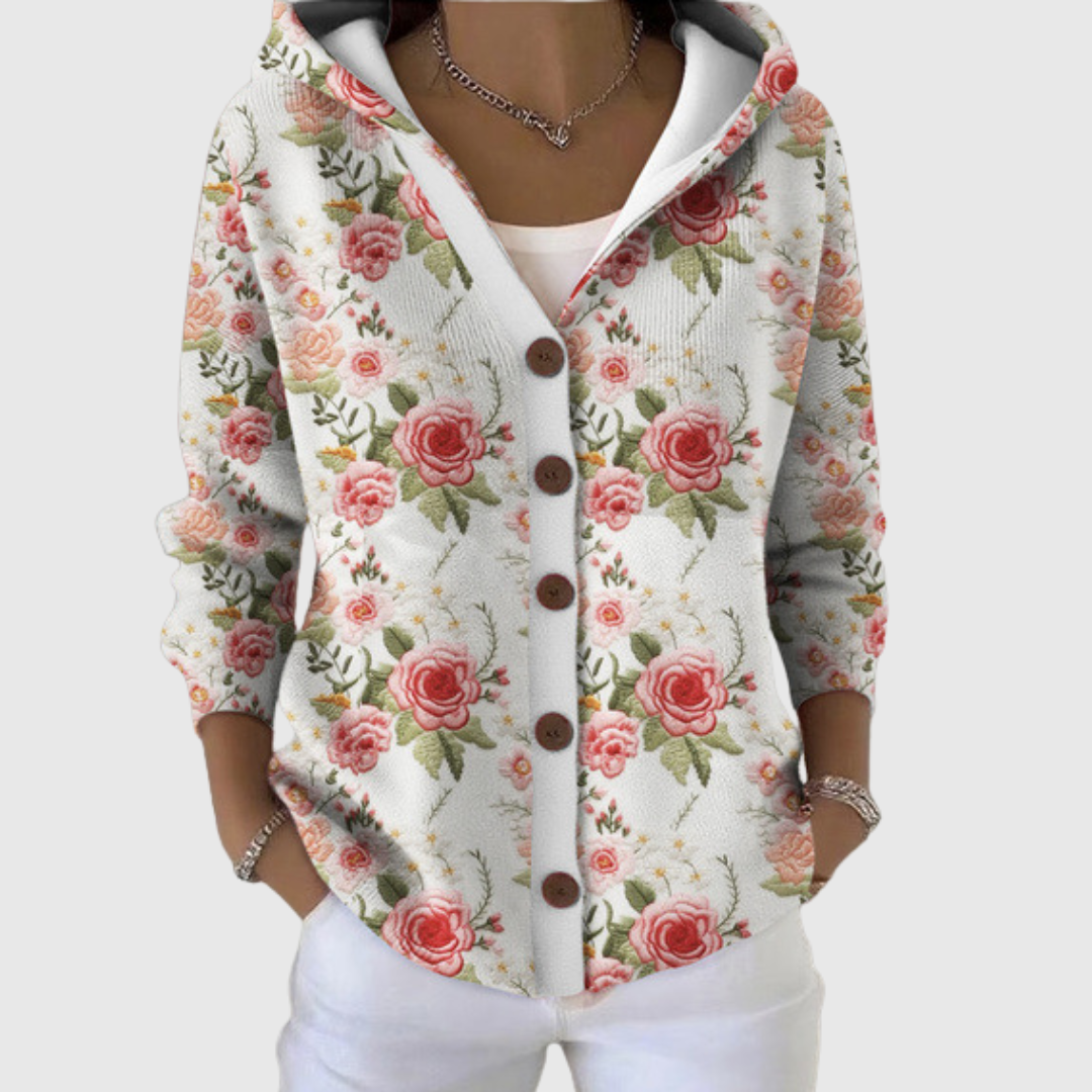 Valentina – Pulover confortabil cu glugă