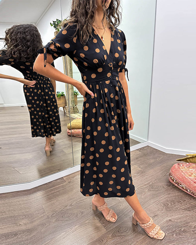 Anca – Rochie de vară cu buline