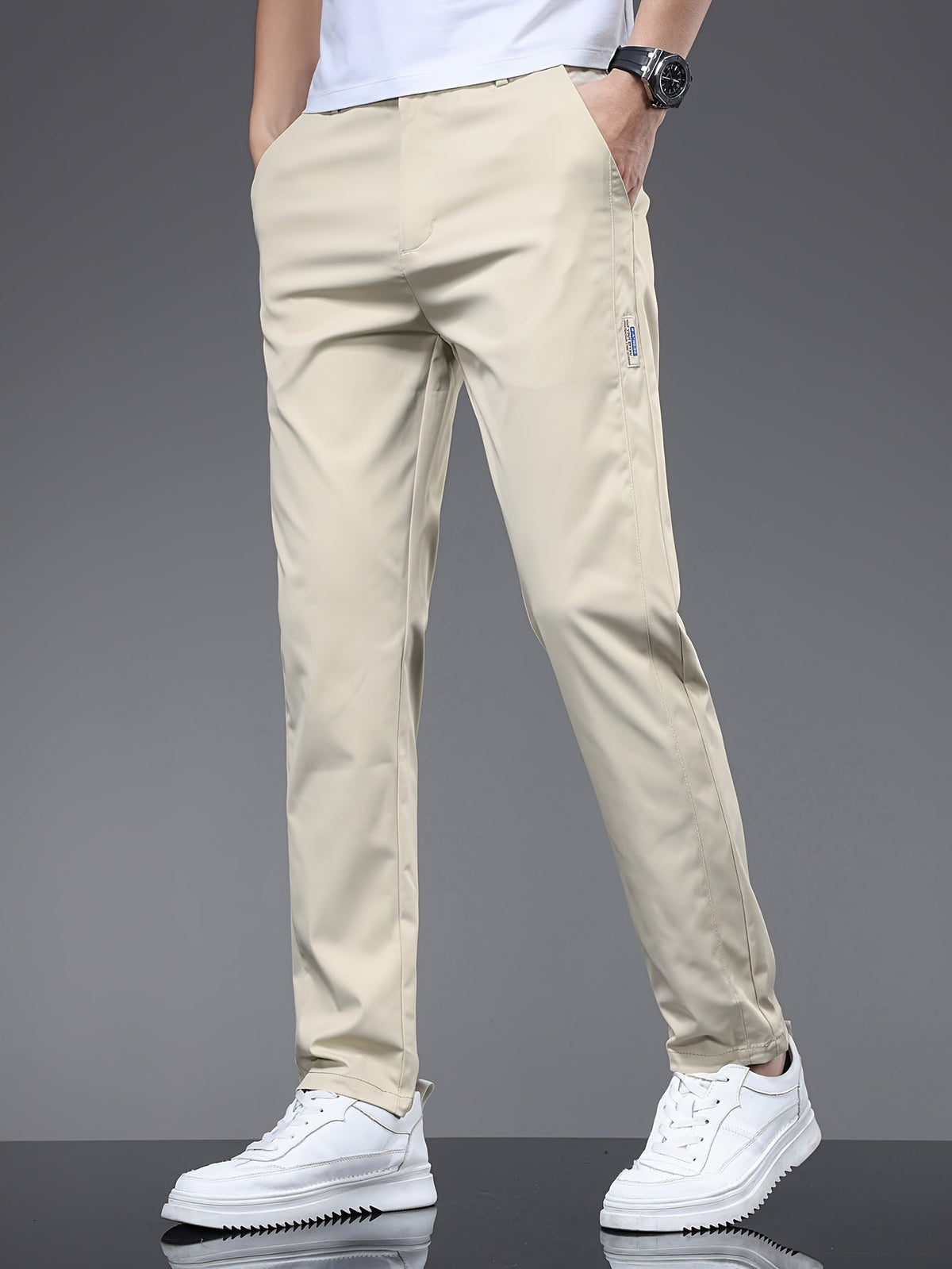 Brendan | Pantaloni Casual Rafinați