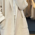Cristina | Cardigan tricotat cu buzunare