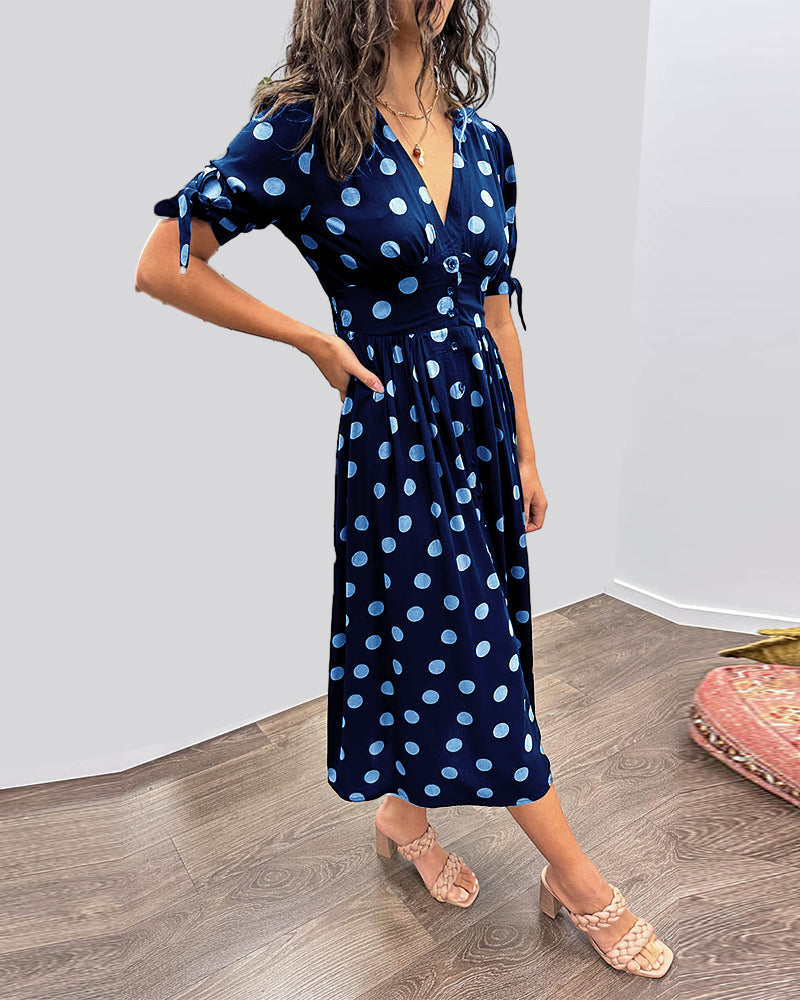 Anca – Rochie de vară cu buline