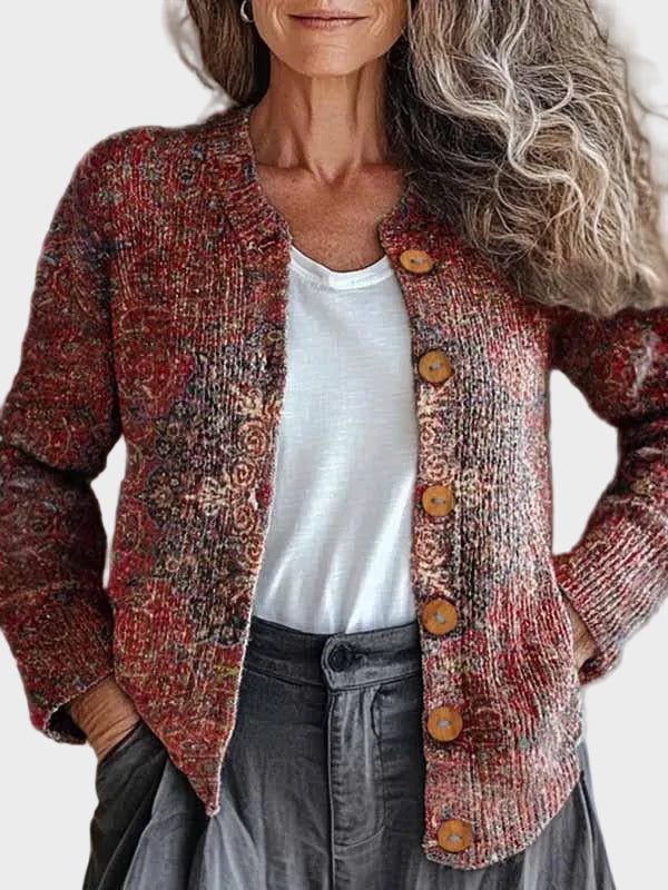 Belinda - Cardigan cu model boho