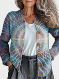 Rozana - Cardigan călduros cu model armonios