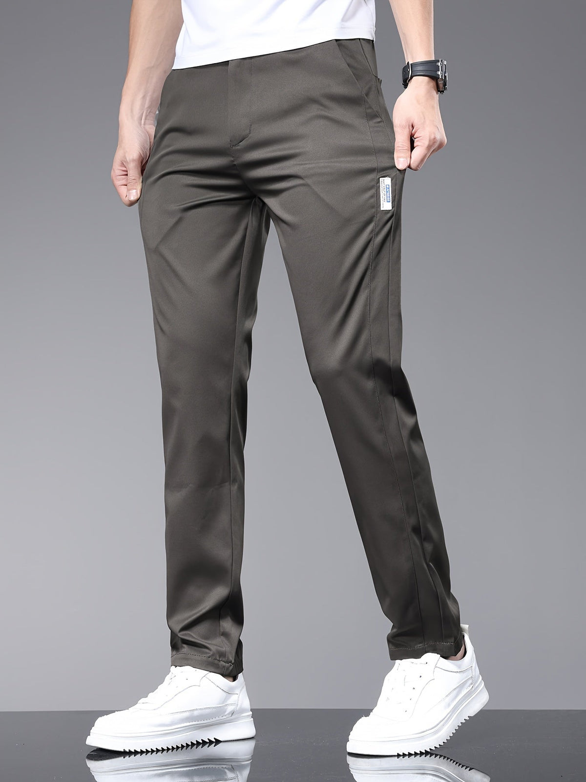 Brendan | Pantaloni Casual Rafinați