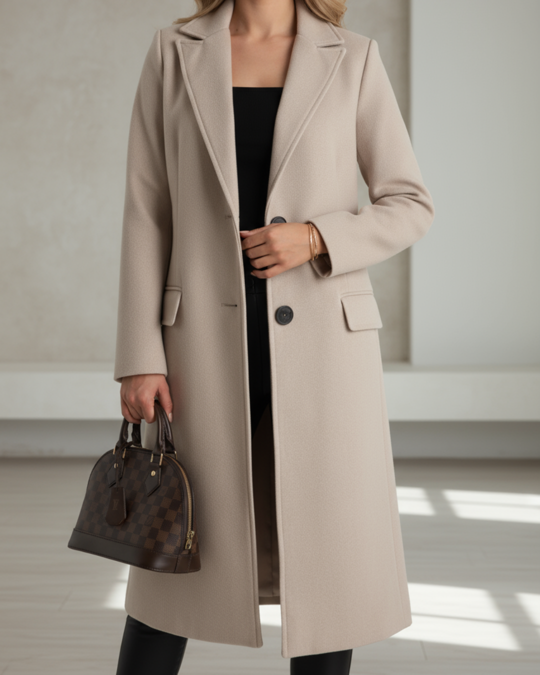 Iuliana – Palton Lung Elegant