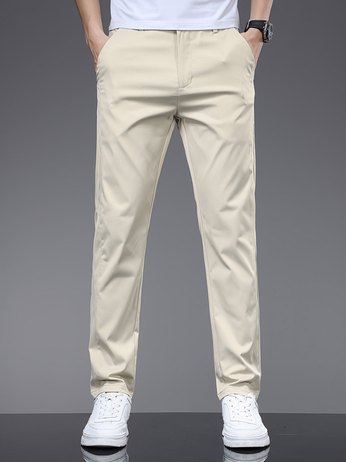 Brendan | Pantaloni Casual Rafinați