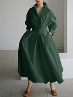 Clemența – Rochie Lungă Fluidă