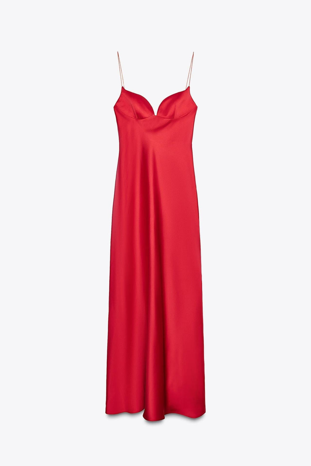 Gianina – Rochie Maxi din Satin cu Fluiditate Elegantă