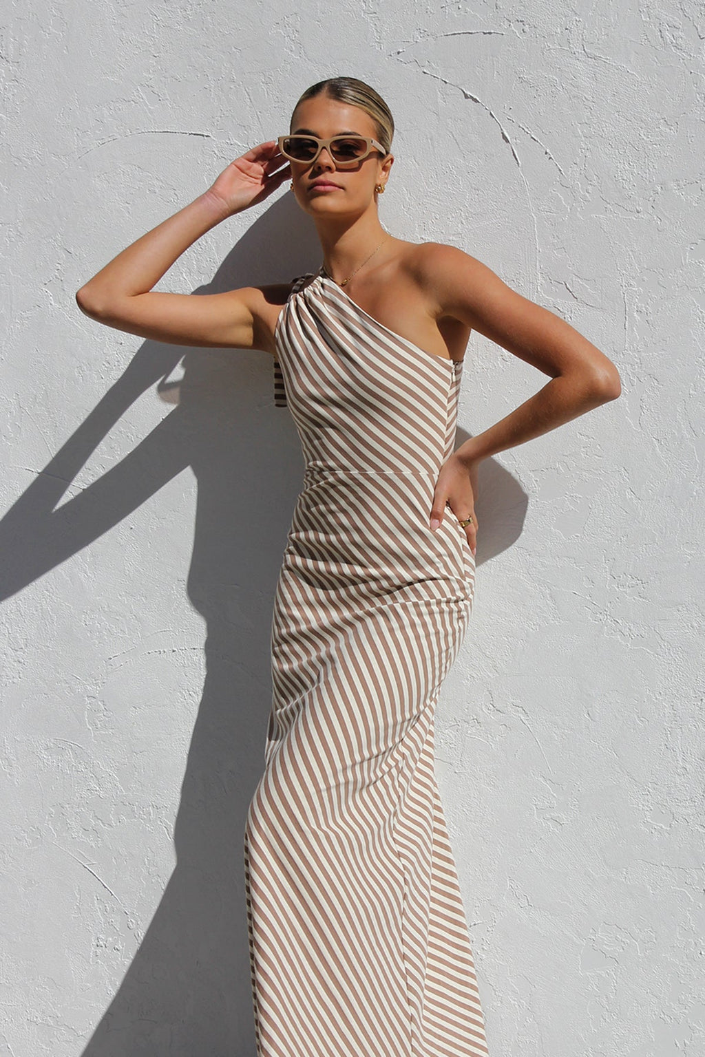 Roxana – Rochie Vaporoasă în Dungi