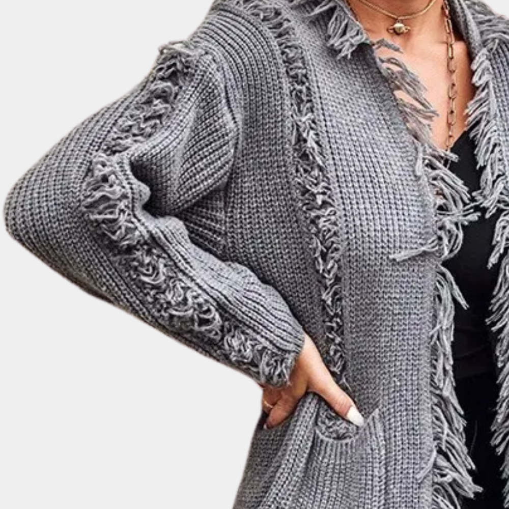 Rachel | Cardigan lung elegant