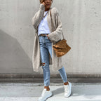 Camile | Cardigan lung clasic