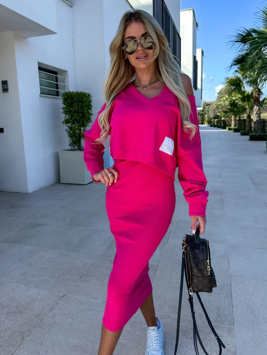 Carmen – Set Rochie și Hanorac
