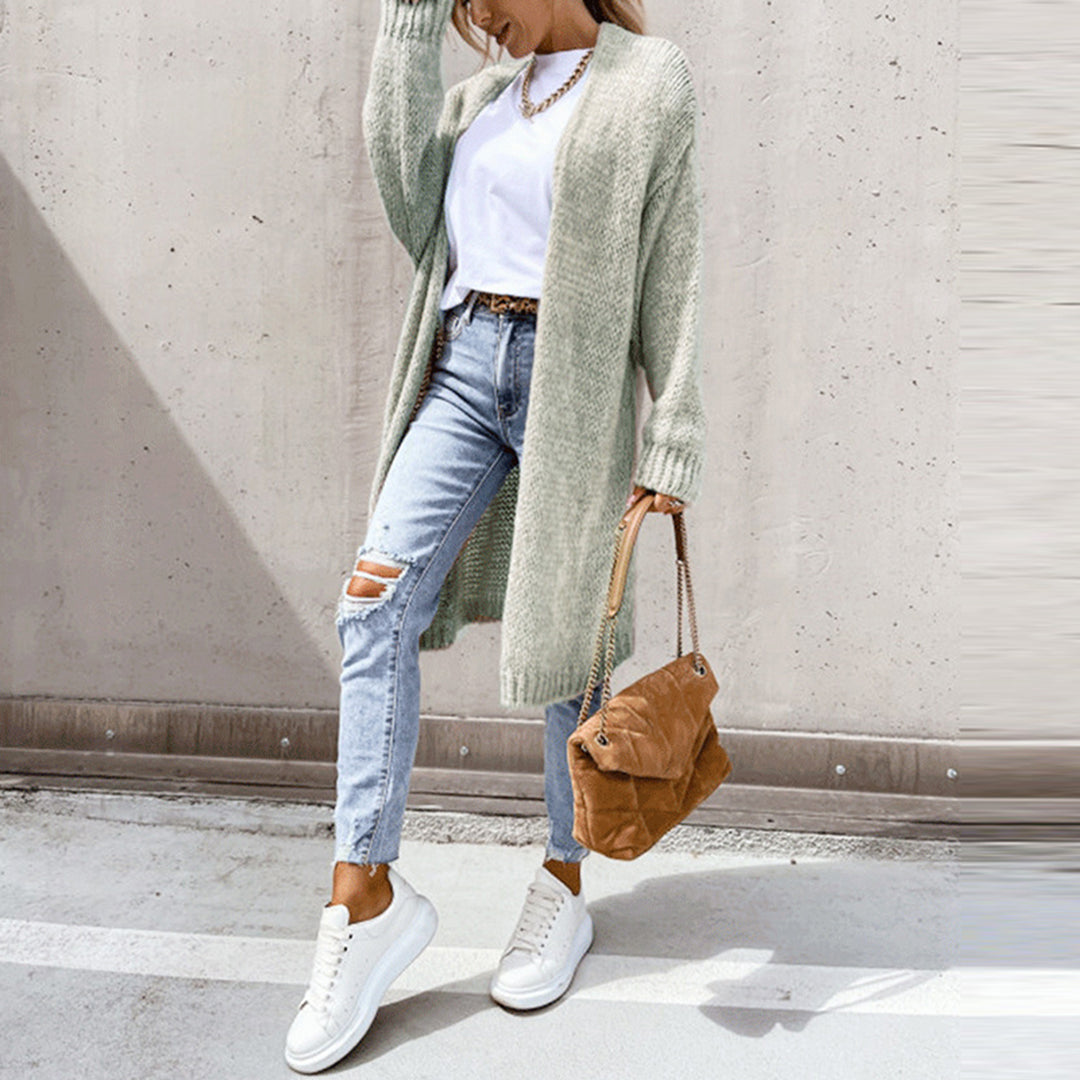 Camile | Cardigan lung clasic