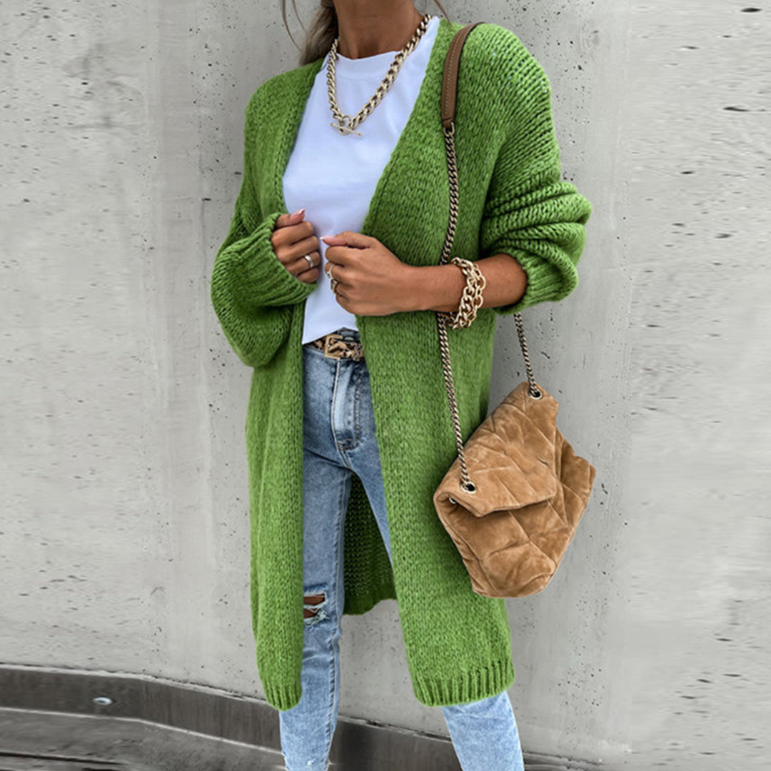 Camile | Cardigan lung clasic