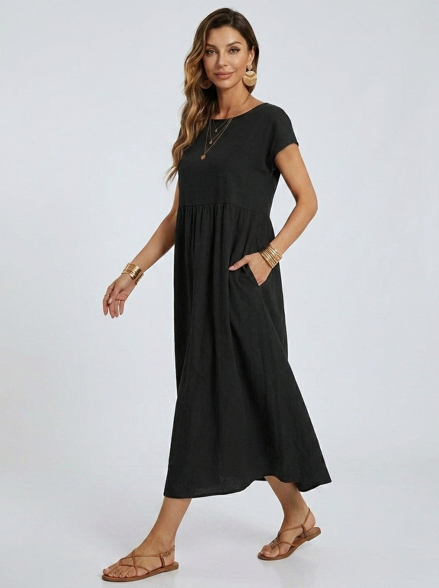 Ileana – Rochie Midi Atemporală