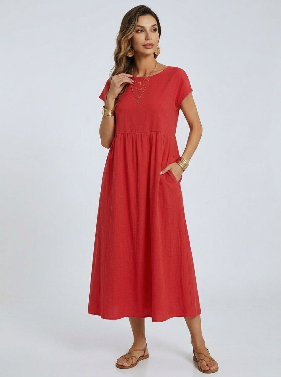 Ileana – Rochie Midi Atemporală