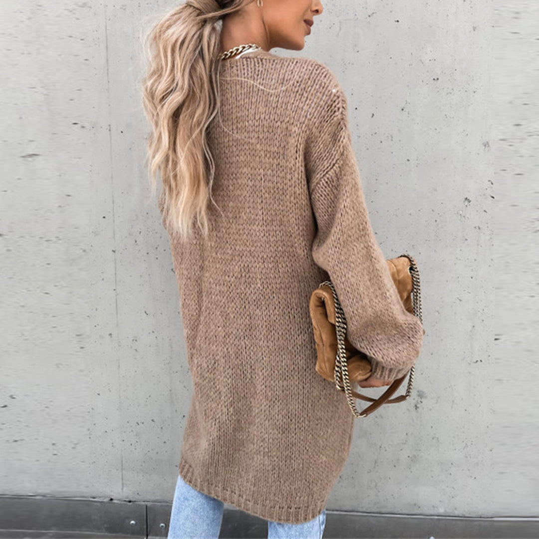 Camile | Cardigan lung clasic