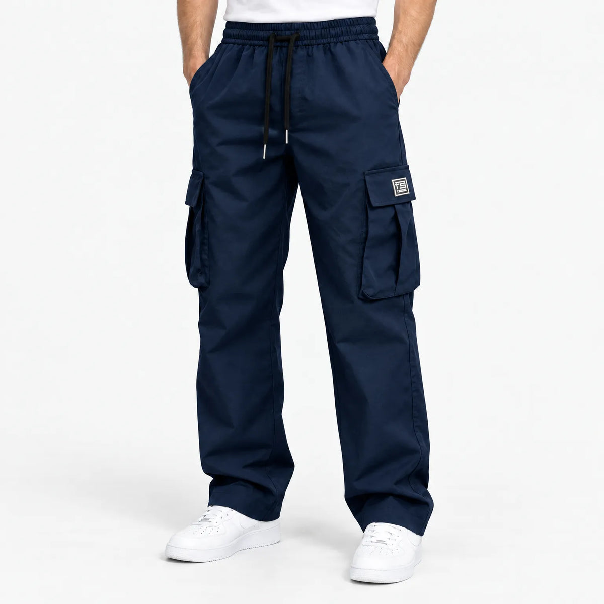 Victor | Pantaloni cargo barbati, croiala relaxata, cu multe buzunare
