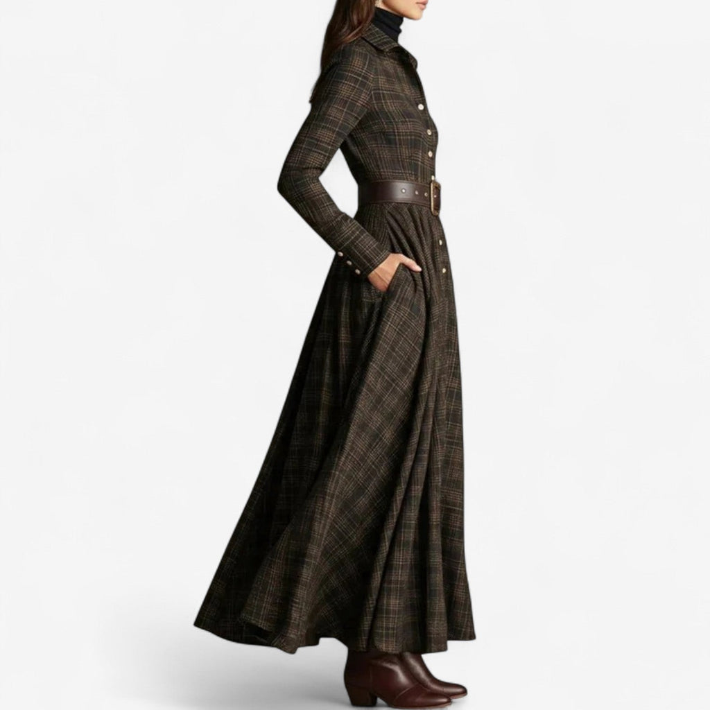 Mónica – Rochie Maxi de inspirație vintage