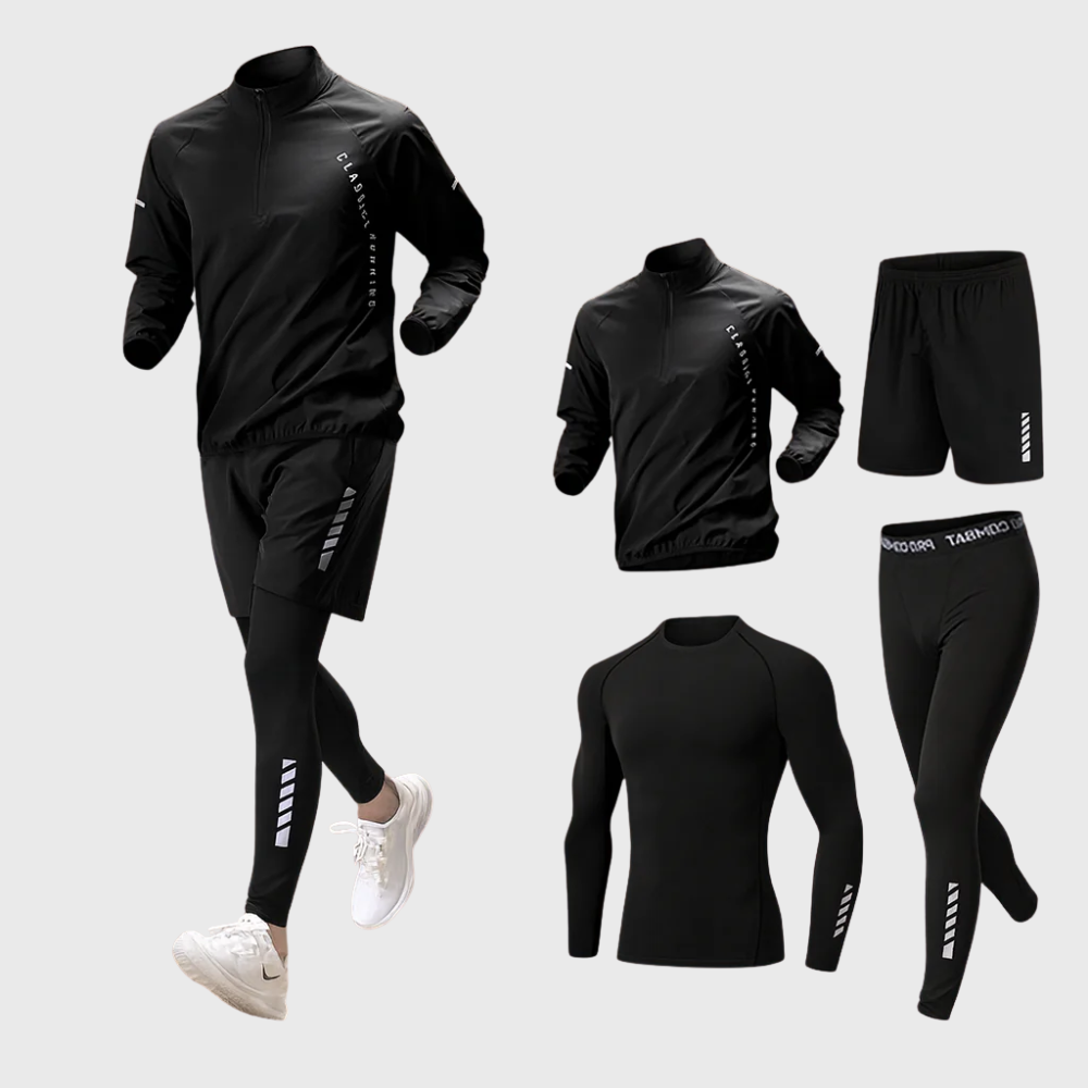 Alex | Set sportiv elegant cu patru piese pentru bărbați