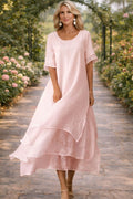 Eva – Rochie Maxi cu Volane