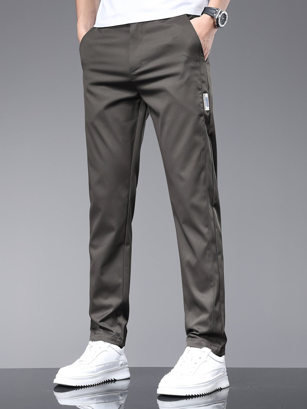 Brendan | Pantaloni Casual Rafinați