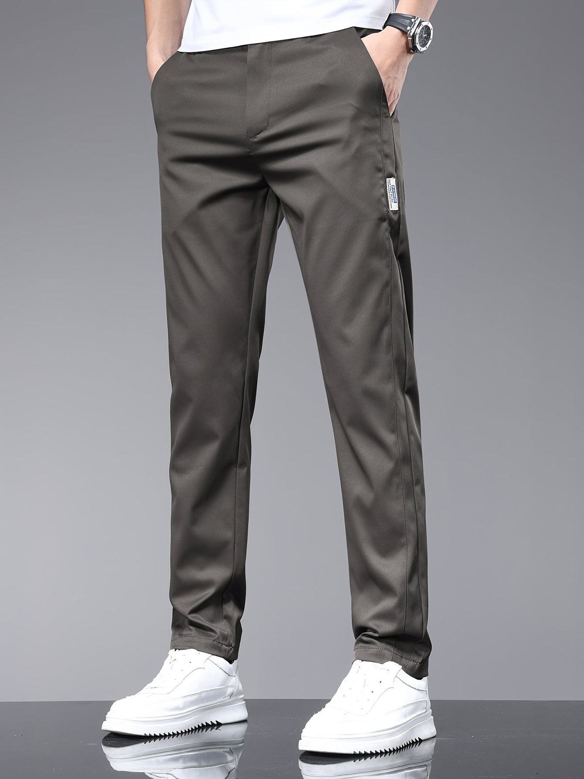 Brendan | Pantaloni Casual Rafinați