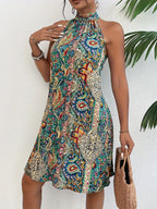 Zamfira – Rochie Florală Plisată