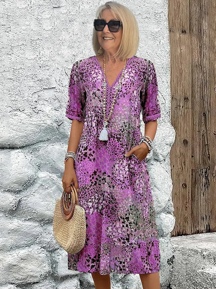Loredana – Rochie cu Motiv Floral