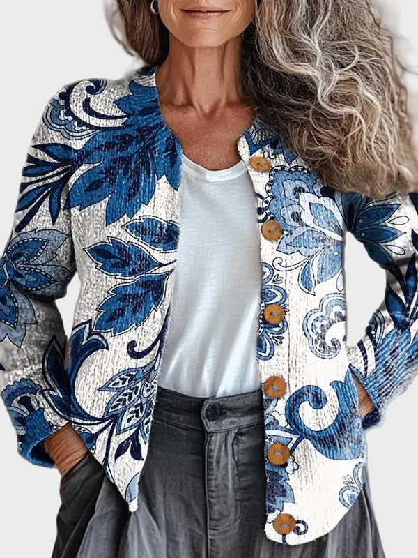 Lorelei - Cardigan cu model floral