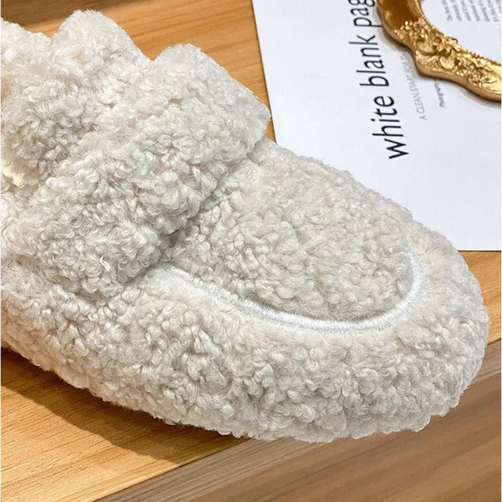 Solenne | Papuci eleganți și călduroși pentru acasă