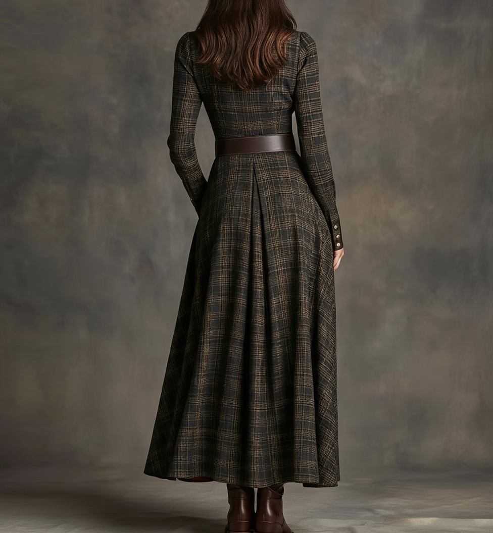 Mónica – Rochie Maxi de inspirație vintage