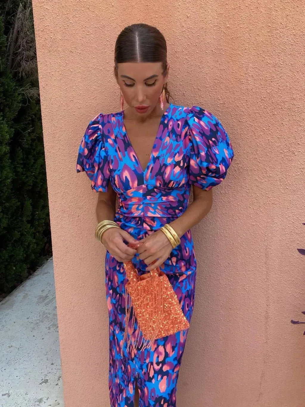 Aurelia – Rochie lungă vibrantă