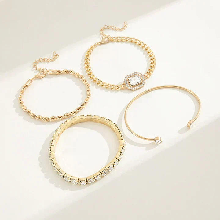 Elara – Set de brățări delicate