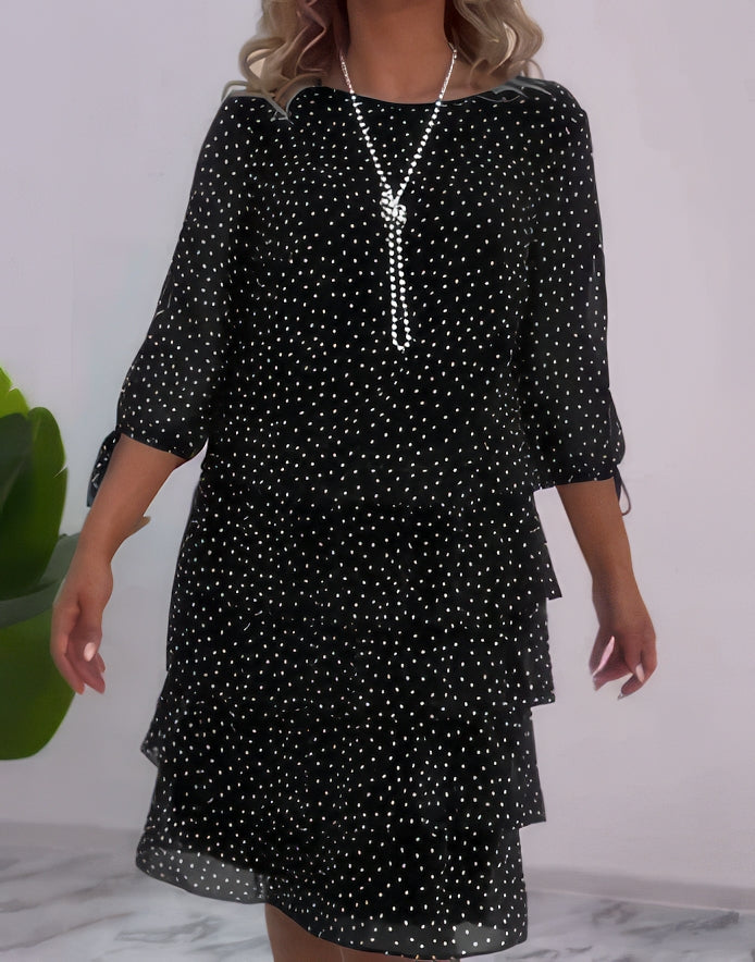 Crina – Rochie cu Imprimeu Romantic