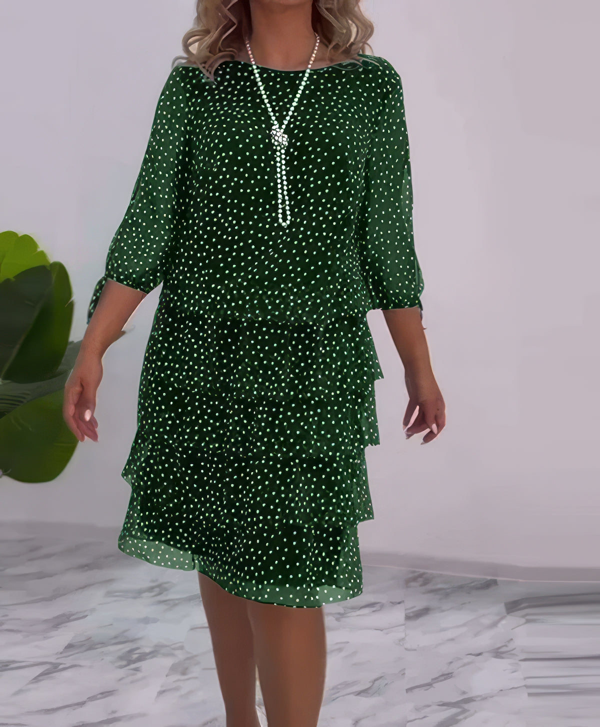 Crina – Rochie cu Imprimeu Romantic