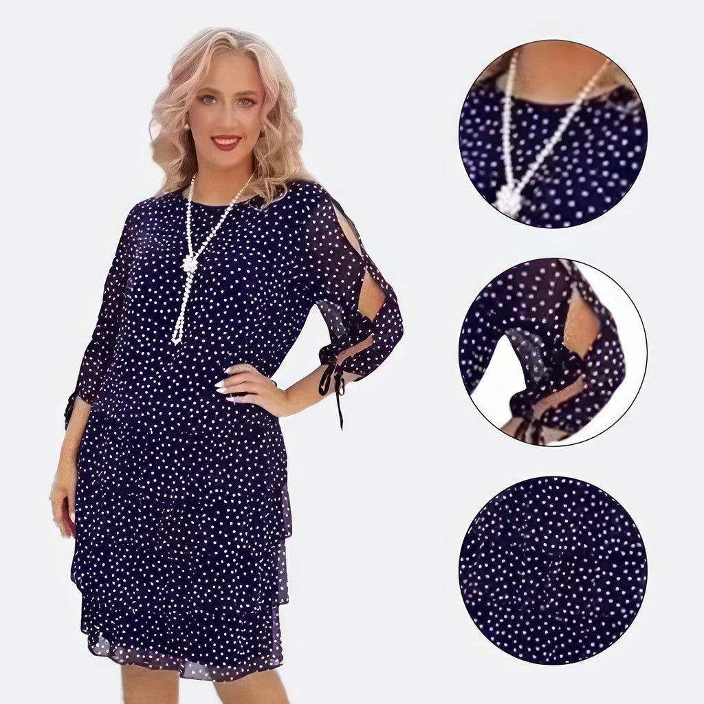 Crina – Rochie cu Imprimeu Romantic